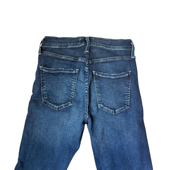 Agolde Dark Blue Denim Jeans - Picture 8 of 8